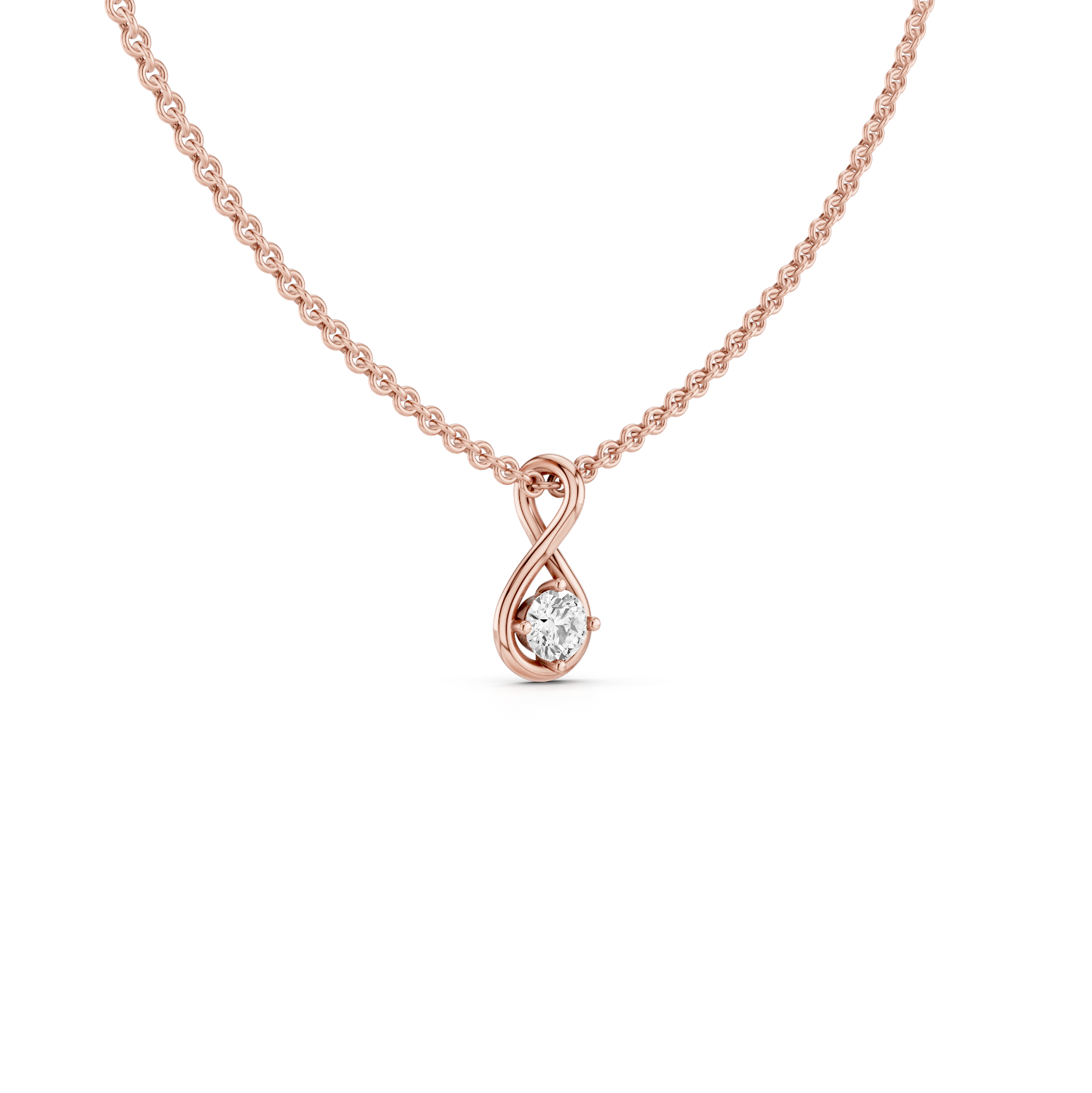 Dainty LGD Gold Twist Pendant