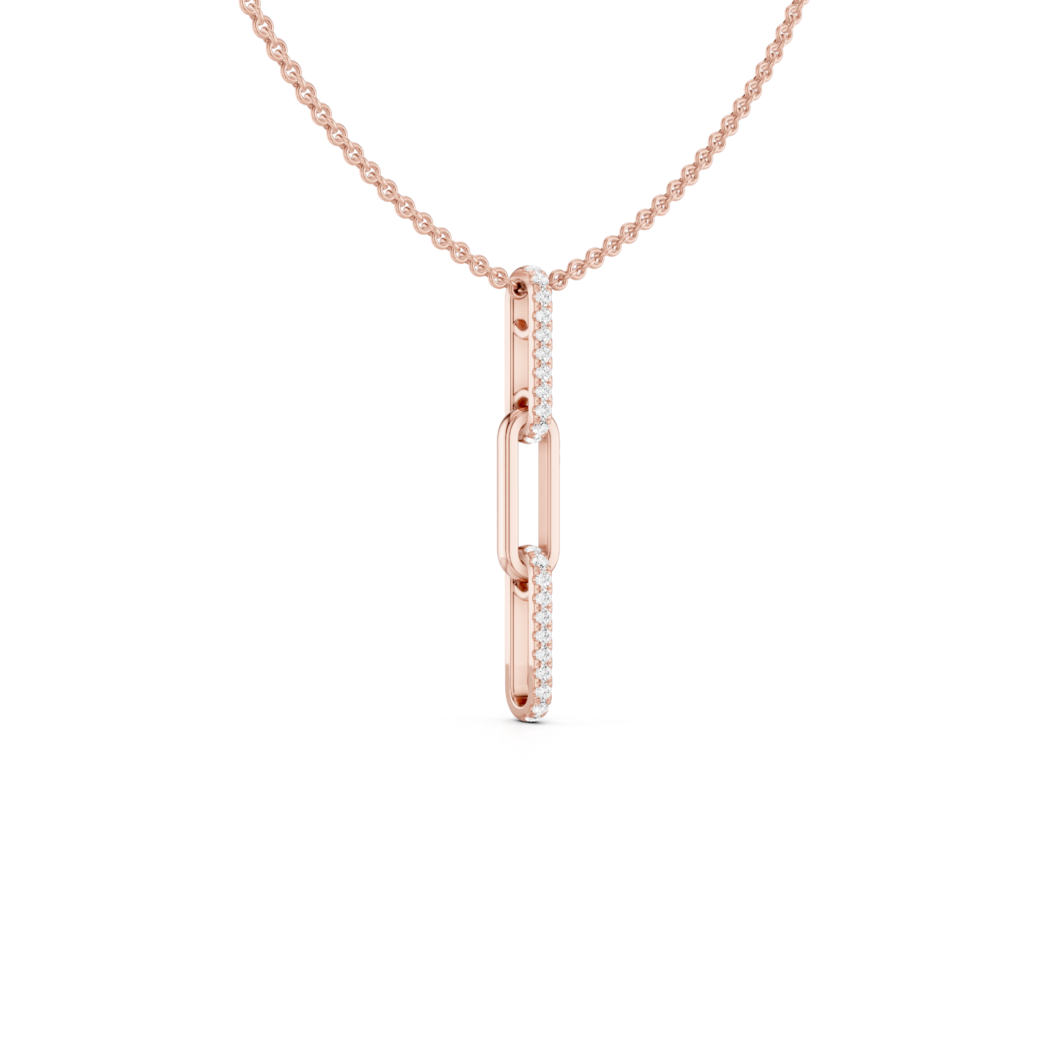 LGD Paper Clip Pendant