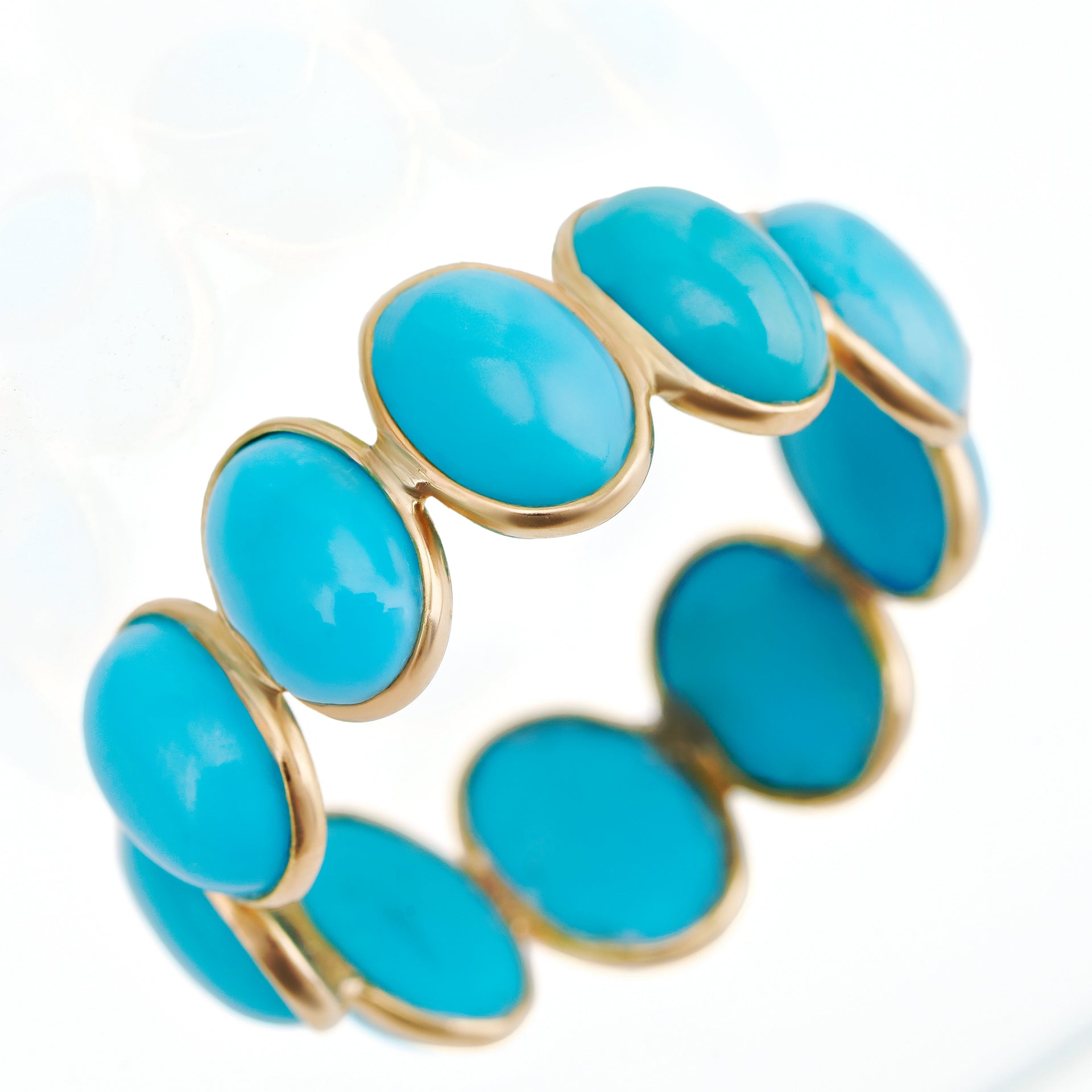 Turquoise Eternity Ring