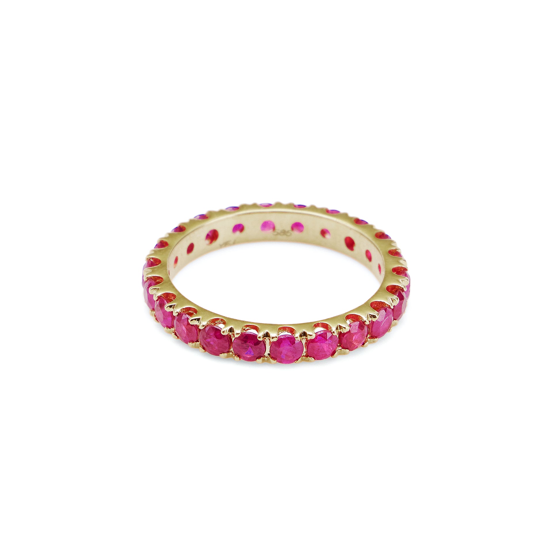 Ruby Full Eternity Ring