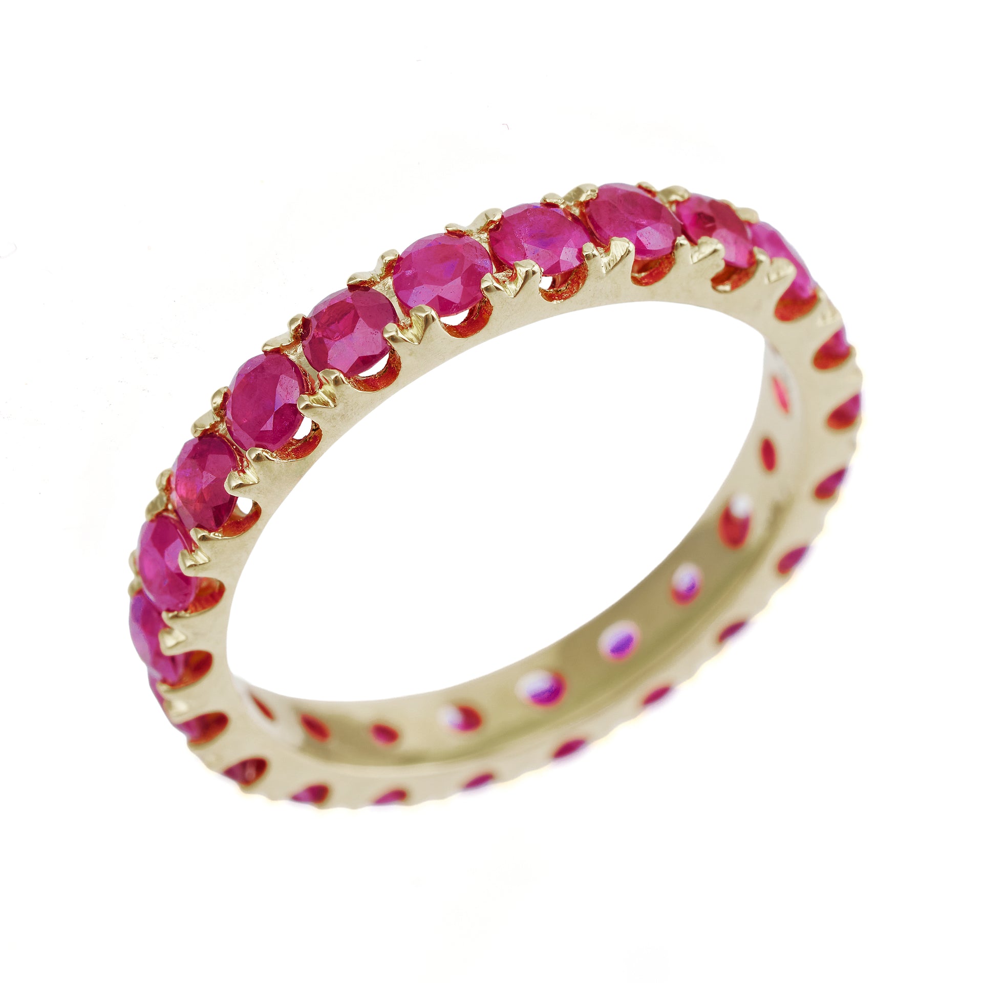 Ruby Full Eternity Ring