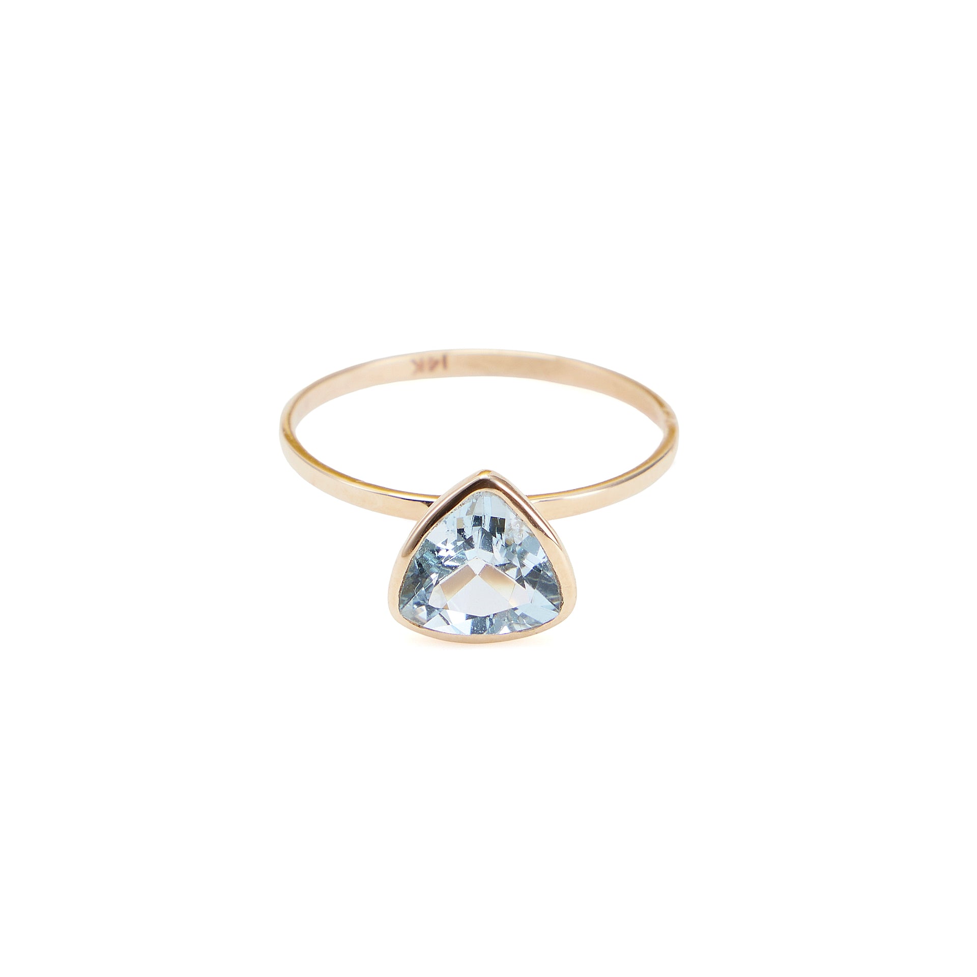 Aquamarine Trillian Ring