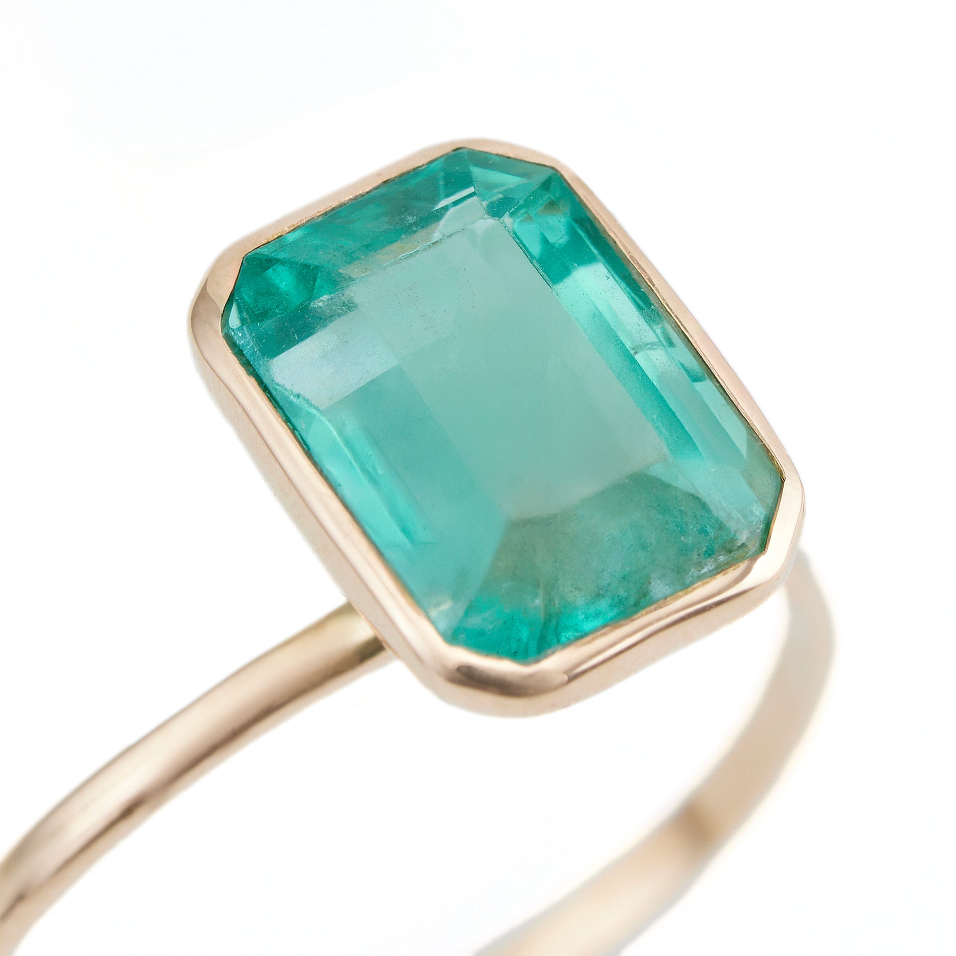 Rectangle Emerald Ring