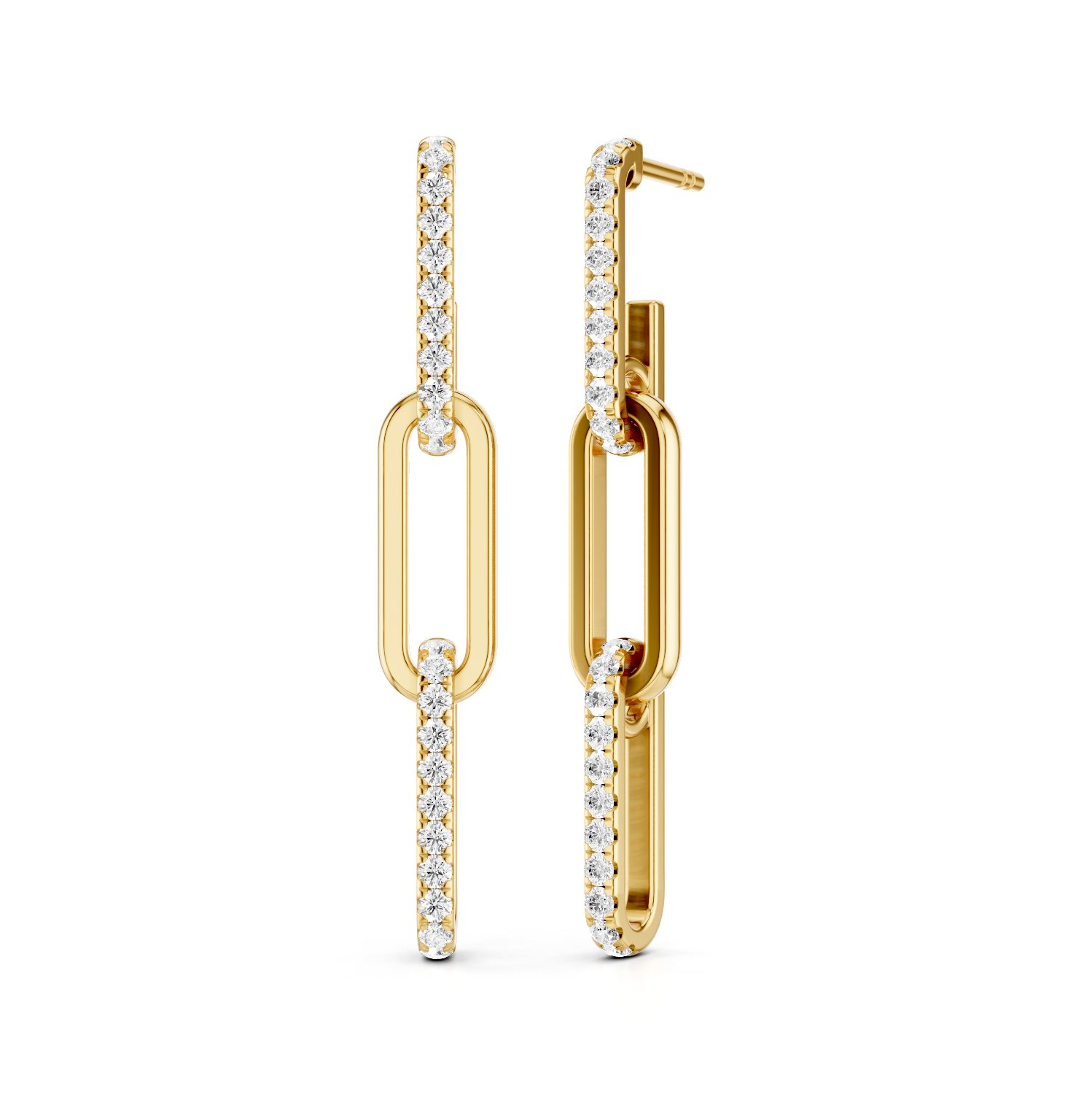 LGD Paper Clip Earrings