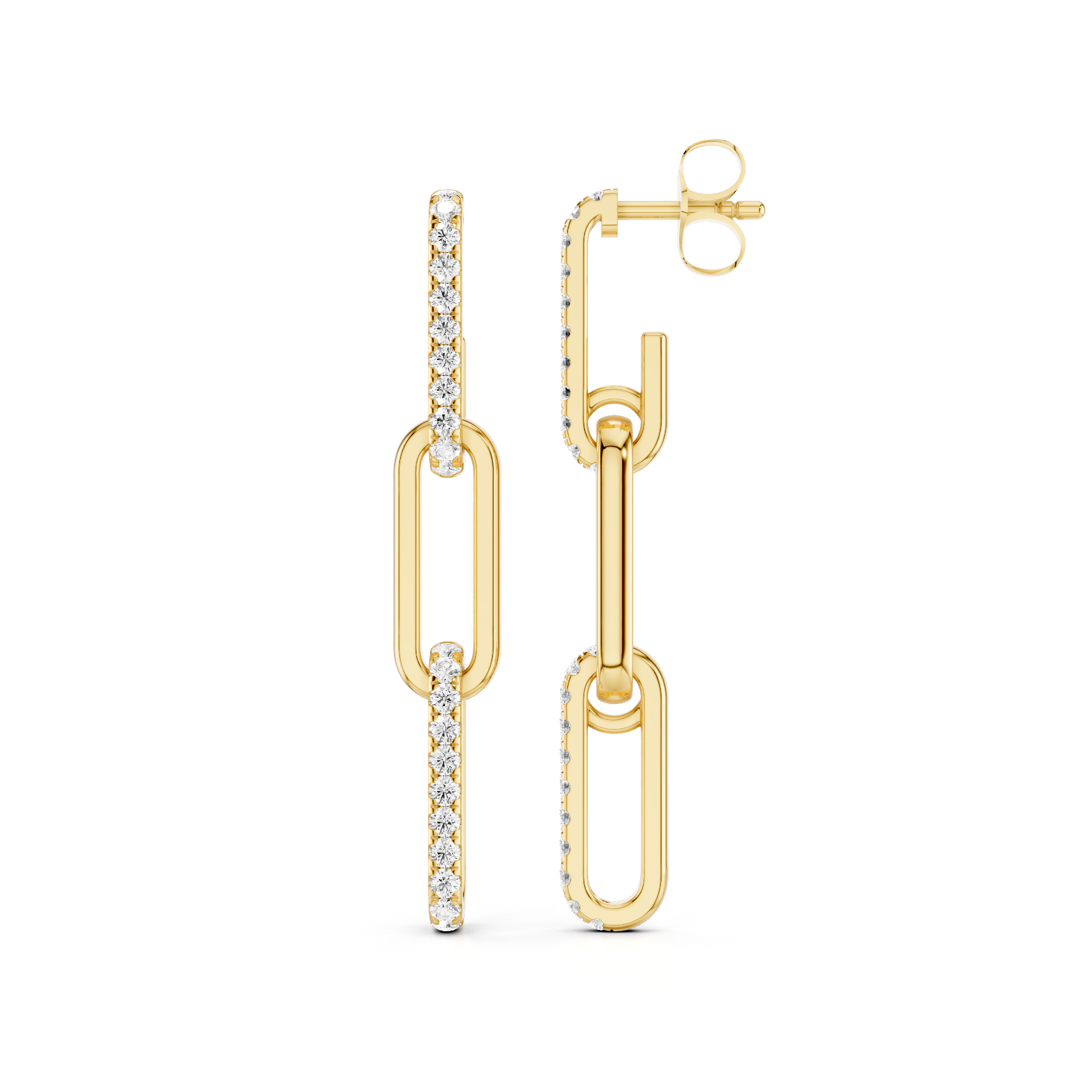 LGD Paper Clip Earrings