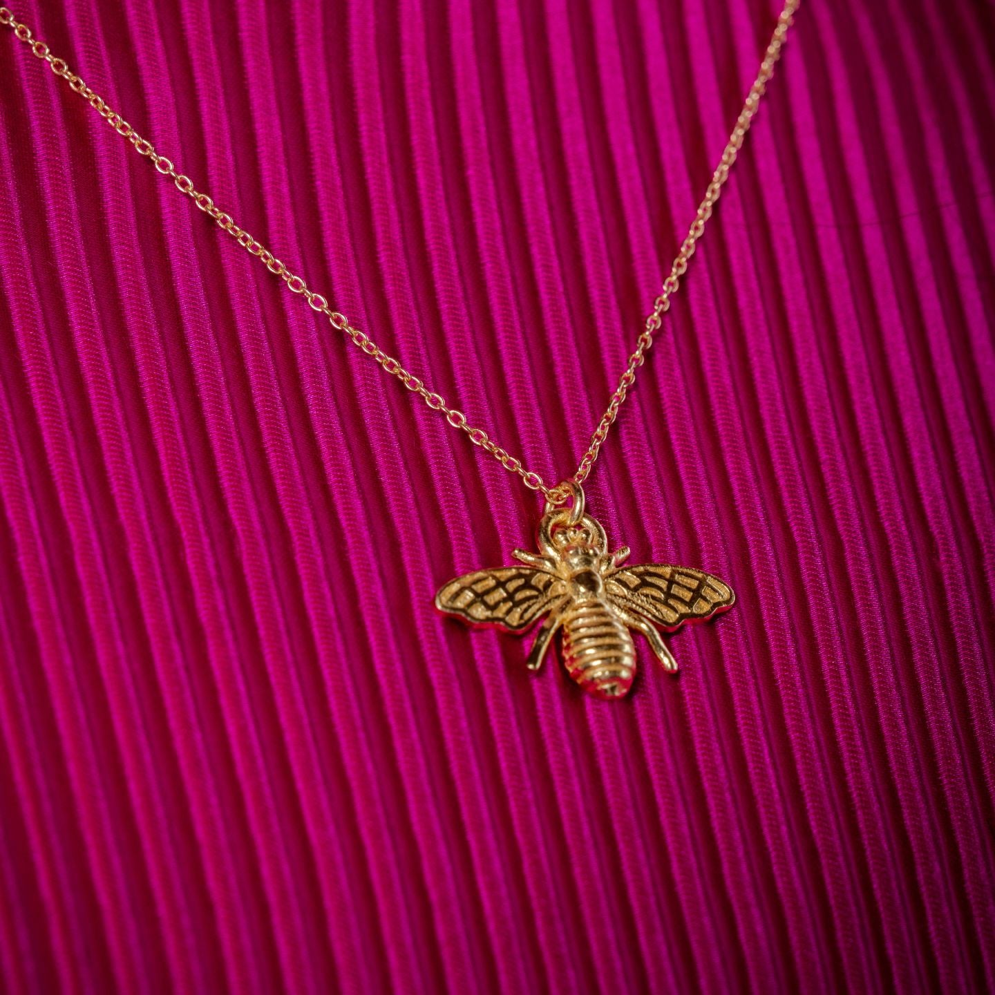 Happy Bee Necklace